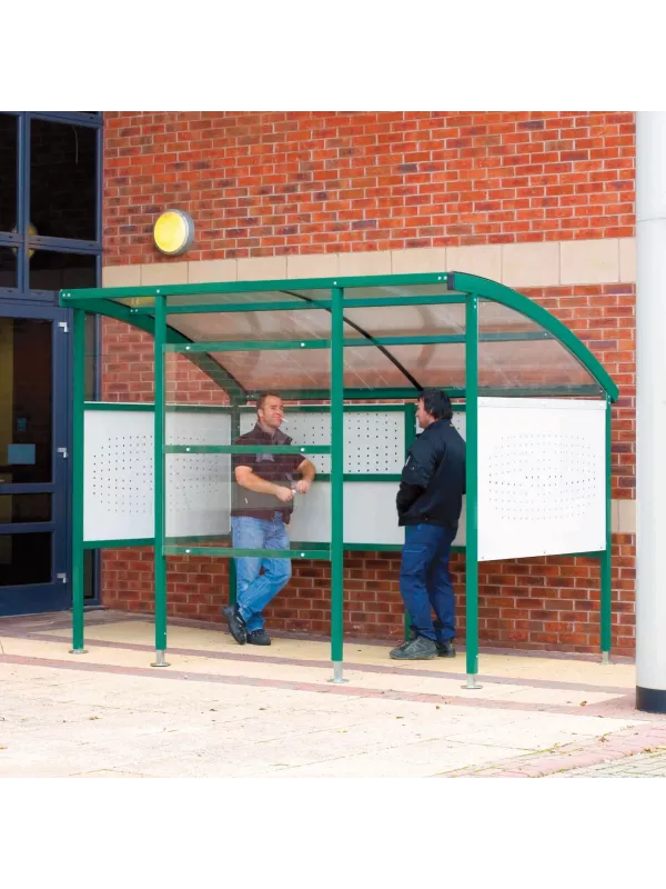 Durable & Contemporary Smoking Shelter – Premier by QMP